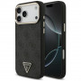 Etui Guess 4G Triangle Logo MagSafe dla Apple iPhone 18 Pro Max / 17 Pro Max, czarno-złote