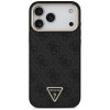 Etui Guess 4G Triangle Logo MagSafe dla Apple iPhone 18 Pro Max / 17 Pro Max, czarno-złote