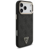 Etui Guess 4G Triangle Logo MagSafe dla Apple iPhone 18 Pro Max / 17 Pro Max, czarno-złote