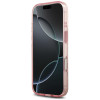 Guess IML Flower & Tonal Circle MagSafe etui dla Apple iPhone 18 Pro Max / 17 Pro Max, różowy