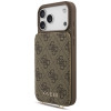 Etui crossbody Guess 4G Cardslots & Magnetic Closure dla Apple iPhone 18 Pro Max / 17 Pro Max, brązowe
