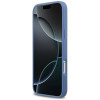 Guess 4G Double Card Triangle etui ochronne do Apple iPhone 18 Pro Max / 17 Pro Max, niebieskie