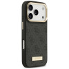 Guess 4G Logo Plate MagSafe etui dla Apple iPhone 18 Pro Max / 17 Pro Max, czarny