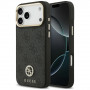 Etui MagSafe Guess 4G Strass Logo dla Apple iPhone 18 Pro Max / 17 Pro Max, czarne