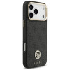 Etui MagSafe Guess 4G Strass Logo dla Apple iPhone 18 Pro Max / 17 Pro Max, czarne