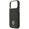 Etui MagSafe Guess 4G Strass Logo dla Apple iPhone 18 Pro Max / 17 Pro Max, czarne