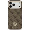 Guess 4G Strass Logo MagSafe etui na Apple iPhone 18 Pro Max / 17 Pro Max, brązowe