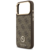 Guess 4G Strass Logo MagSafe etui na Apple iPhone 18 Pro Max / 17 Pro Max, brązowe