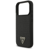 Etui MagSafe Guess Croco Triangle Logo dla Apple iPhone 18 Pro Max / 17 Pro Max, czarne