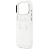 Etui MagSafe Guess IML Gradient Triangle Logo dla Apple iPhone 18 Pro Max / 17 Pro Max, przezroczyste