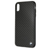 BMW BMHCI65MBC Signature Carbon etui twarde na Apple iPhone XS Max, czarny