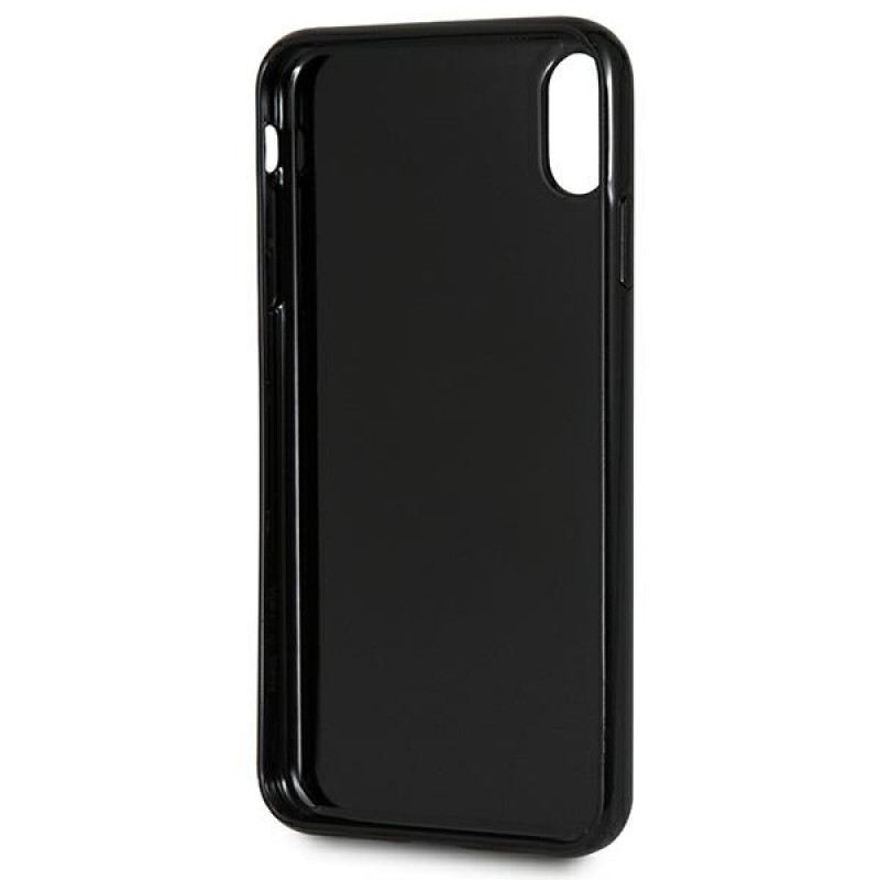 BMW BMHCI65MBC Signature Carbon etui twarde na Apple iPhone XS Max, czarny