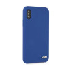 BMW BMHCPXMSILNA Silicone M Collection Hardcase dla Apple iPhone X / XS, Navy
