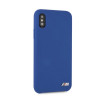 BMW BMHCPXMSILNA Silicone M Collection Hardcase dla Apple iPhone X / XS, Navy