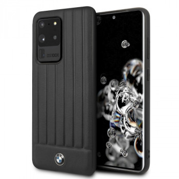 BMW BMHCS69POCBK Signature Hardcase do Samsung Galaxy S20 Ultra, czarny