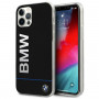BMW BMHCP12MPCUBBK Signature Printed Logo Hardcase do Apple iPhone 12 / 12 Pro, czarny
