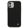 BMW BMHCP12SSILBK Silicone Signature Hardcase do Apple iPhone 12 mini, czarny
