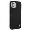 BMW BMHCP12SSILBK Silicone Signature Hardcase do Apple iPhone 12 mini, czarny