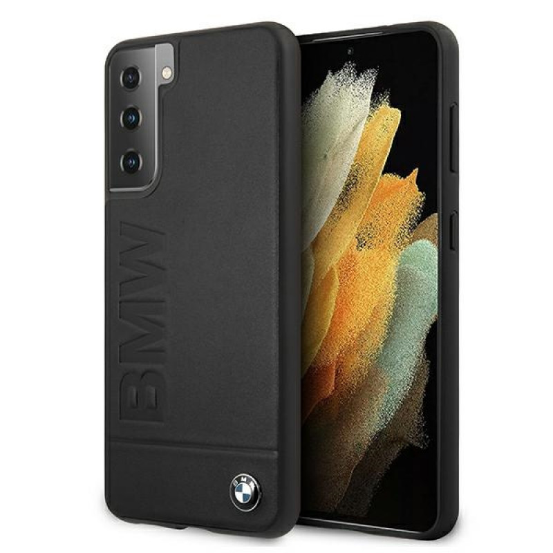 BMW BMHCS21MSLLBK Signature Logo Imprint Hardcase do Samsung Galaxy S21+, czarny