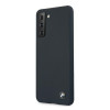 BMW BMHCS21MSILNA Silicone Signature Hardcase do Samsung Galaxy S21+, Navy