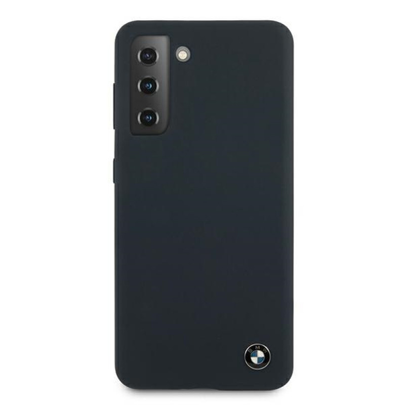BMW BMHCS21MSILNA Silicone Signature Hardcase do Samsung Galaxy S21+, Navy