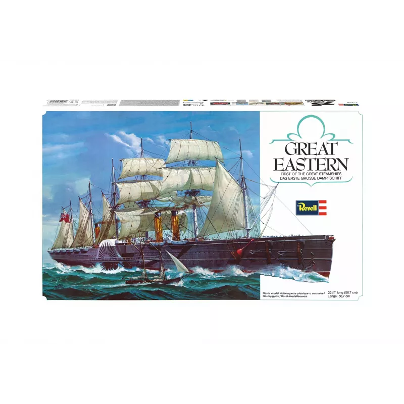 Zestaw modelarski statku Great Eastern Revell 05608, 75 lat, 1:388