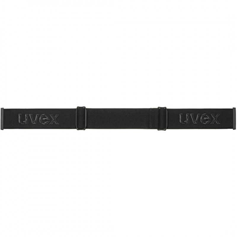 UVEX Evidnt ATTRACT V gogle narciarskie z etui, czarno-srebrne