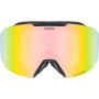 UVEX Evidnt ATTRACT V gogle narciarskie z etui, Black/Rainbow