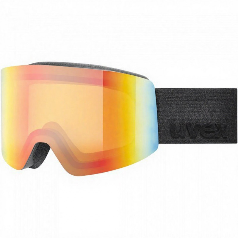 UVEX Provoqe FM gogle narciarskie, Black/Rainbow