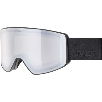 UVEX Scenic P gogle narciarskie, czarno-srebrne