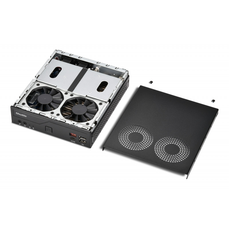 Shuttle DH810 XPC Slim Barebone Mini PC, LGA1851, 8 GB RAM DDR5