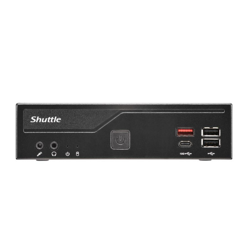 Shuttle DH810 XPC Slim Barebone Mini PC, LGA1851, 8 GB RAM DDR5