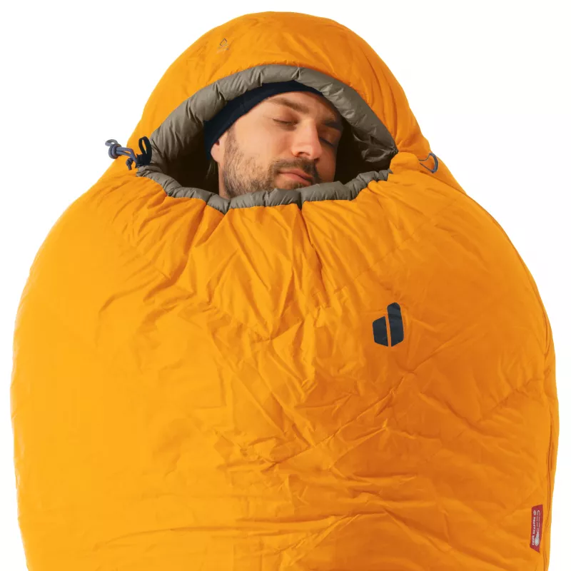 Deuter Astro Pro 800 Śpiwór puchowy, -16 °C / 3 °F, magma/titanium