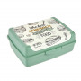 keeeper Carla Midi Lunch Box Space Tour, nordic green, Deco-Click-Box, PP (1 szt.)