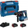 Bosch GBH 18V-22 X Professional młotowiertarka 0611924101, 18 V, 2 J, 2 x 4.0 Ah akumulatory