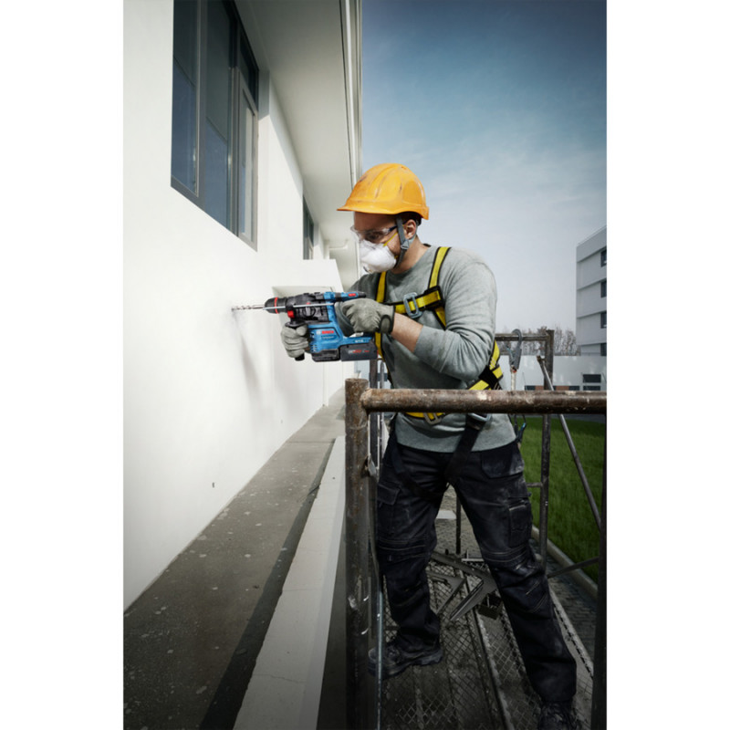 Bosch GBH 18V-22 X Professional młotowiertarka 0611924101, 18 V, 2 J, 2 x 4.0 Ah akumulatory