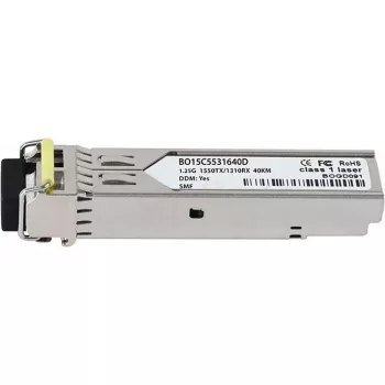 BlueOptics SFP-BXD53-40KM-RW-BO transceiver SFP, kompatybilny z Radware SFP-BXD53-40KM, LC Simplex, 1000BASE-BX-D, jednomodowy, TX 1550 nm/RX 1310 nm, 40 km