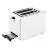 WMF Stelio 414210001 Toster, 2 kromki, stal nierdzewna, Paper Grey, 1050 W