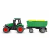 Metalowy traktor z przyczepą Amewi, 1:64, RTR, zielony