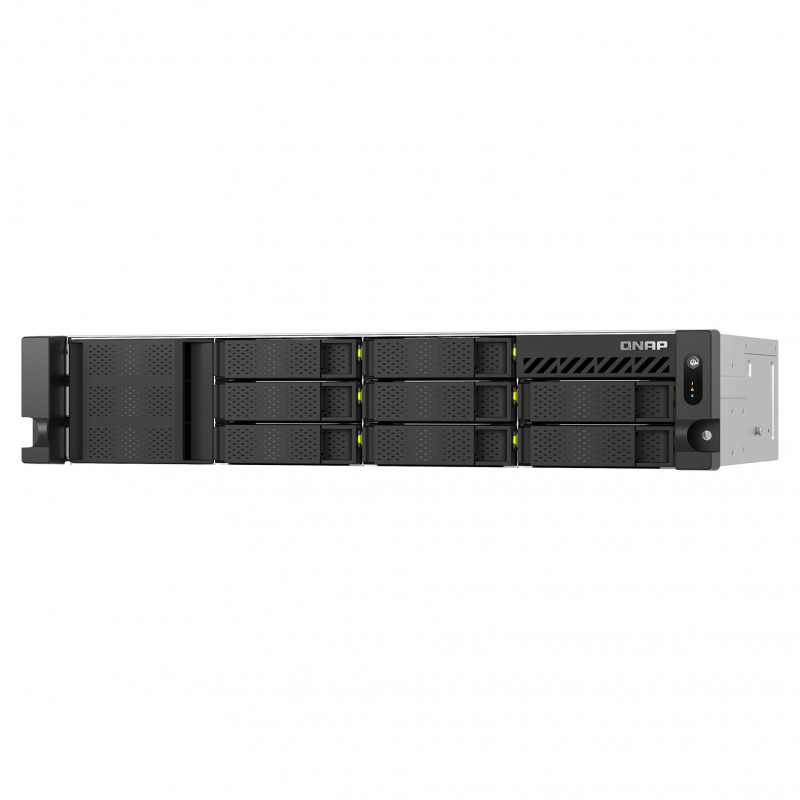 QNAP TS-h1073BXeU-RP-8G 2U NAS rackowy, Ryzen Embedded V1780B, 8 GB DDR4, redundantny zasilacz