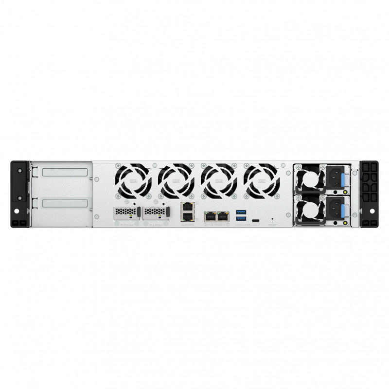 QNAP TS-h1073BXeU-RP-8G 2U NAS rackowy, Ryzen Embedded V1780B, 8 GB DDR4, redundantny zasilacz