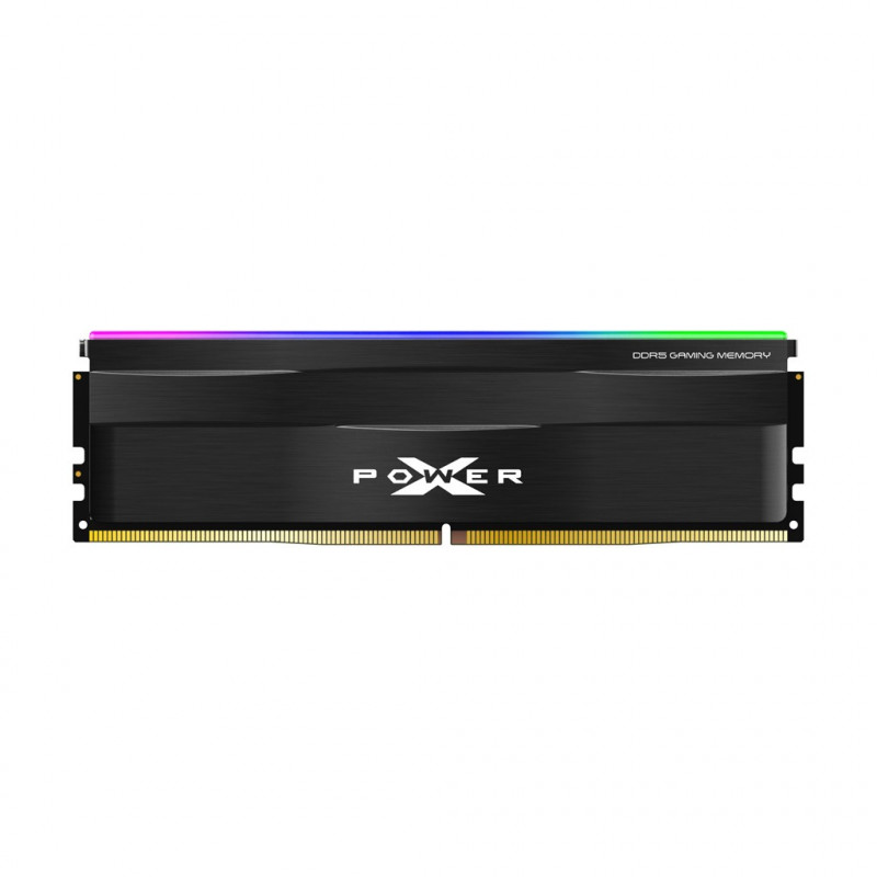 Silicon Power XPOWER Zenith RGB Gaming UDIMM Kit SP032GXLWU60AFDF, 32 GB (2 x 16 GB), DDR5, 6000 MHz, CL30, 1,35 V, czarny