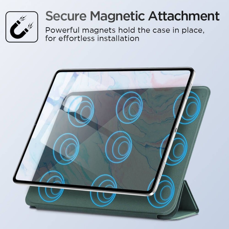 ESR Rebound Magnetic Case ESR208BLK etui magnetyczne dla Apple iPad Air 10.9 (2020/2022, 4. i 5. generacja) / iPad Air 11 (2024, 6. generacja), czarne
