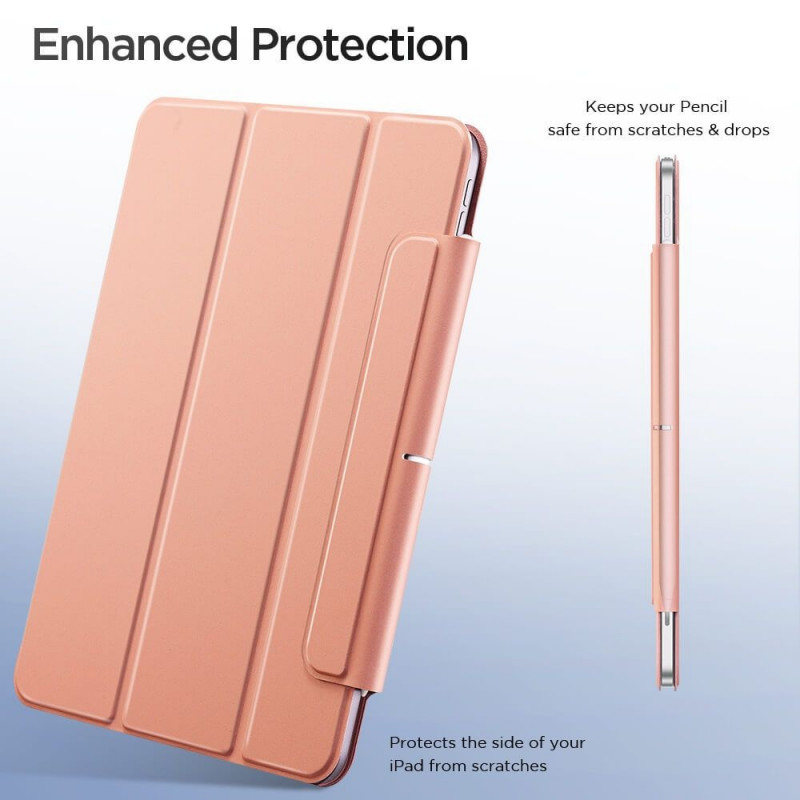 ESR Rebound Magnetic Case ESR208BLK etui magnetyczne dla Apple iPad Air 10.9 (2020/2022, 4. i 5. generacja) / iPad Air 11 (2024, 6. generacja), czarne