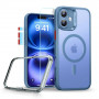 ESR Classic Pro Set HaloLock MagSafe etui z hartowanym szkłem dla Apple iPhone 16, Frosted Blue