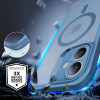 ESR Classic Pro Set HaloLock MagSafe etui z hartowanym szkłem dla Apple iPhone 16, Frosted Blue