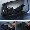 Etui ESR Classic Hybrid HaloLock MagSafe ze szkłem hartowanym do Apple iPhone 16 Pro Max, Clear/Black
