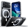 Etui ESR Classic Hybrid Kickstand MagSafe do Apple iPhone 17 Pro Max, przezroczyste