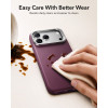 Etui ESR Leather Kickstand MagSafe do Apple iPhone 17 Pro / 18 Pro, Deep Burgundy