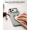 Etui ESR Leather Kickstand MagSafe do Apple iPhone 17 Pro / 18 Pro, szary